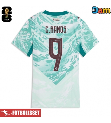 Portugal Goncalo Ramos #9 Bortatröja Dam VM 2026 Kortärmad